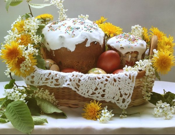 С праздником слой Пасхи