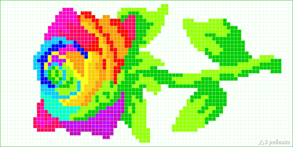 Рисунки по клеткам