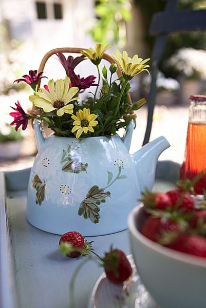 Одуванчики на столе