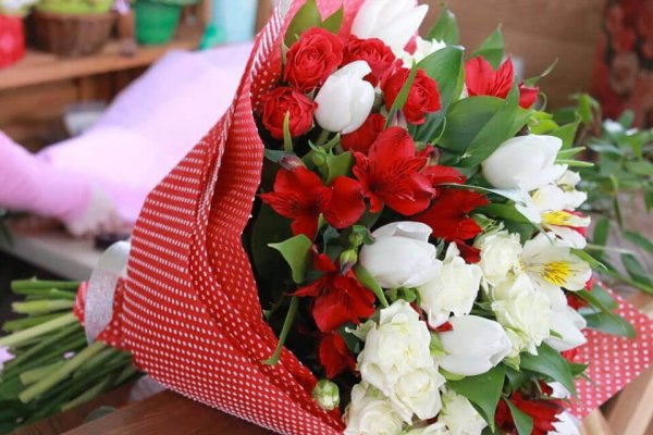 Цветы выпускнице