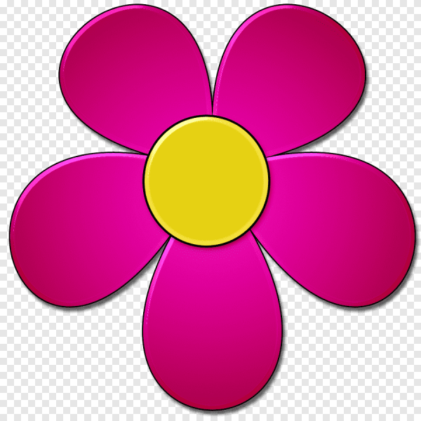 Цветок мультяшный