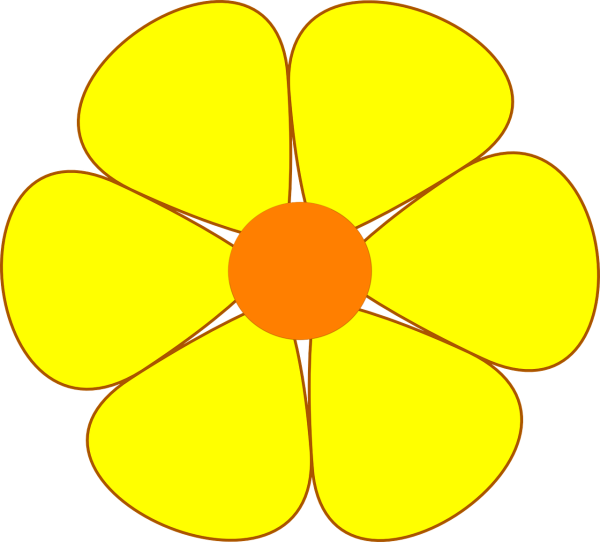 Цветы для вырезания цветные