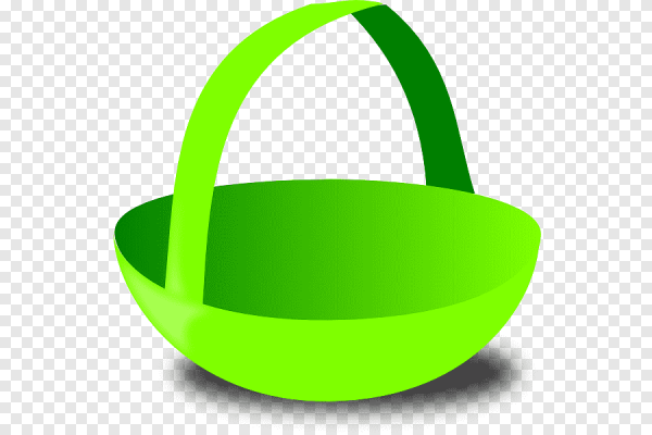 Зеленая корзинка