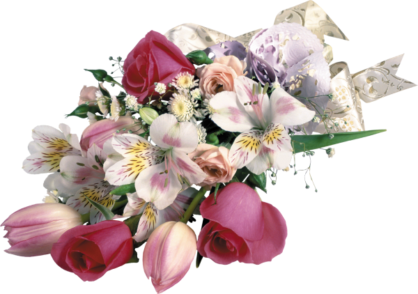 Красивый букет роз