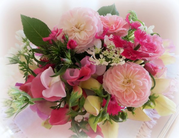 Букет с орхидеей