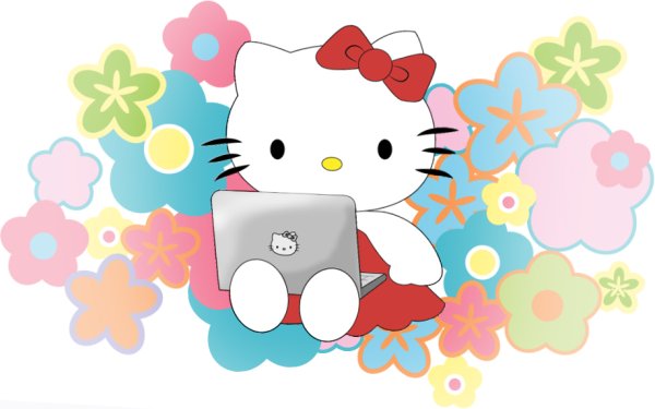 Хелло Китти в круге