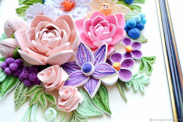 Квиллинг цветы