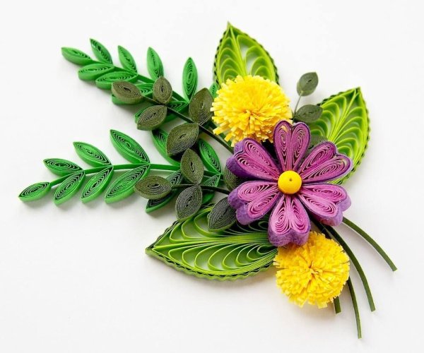 Квиллинг цветы