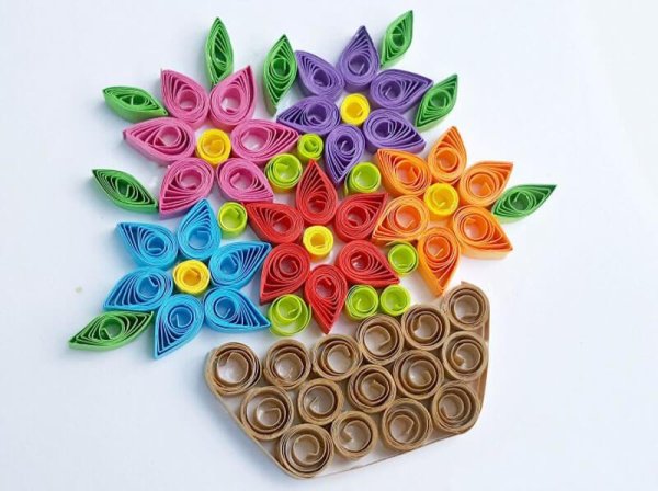 Цветы в квиллинге