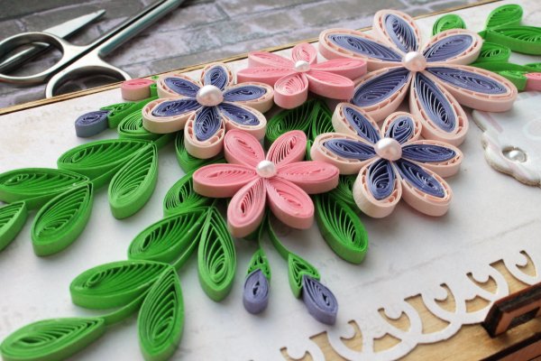 Квиллинг цветы