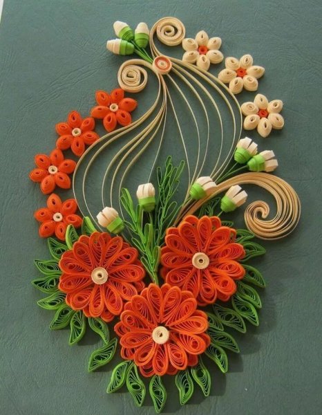 Квиллинг цветы