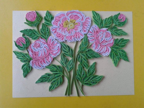Квиллинг цветы