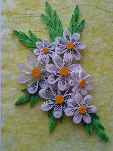 Квиллинг цветы клематиса