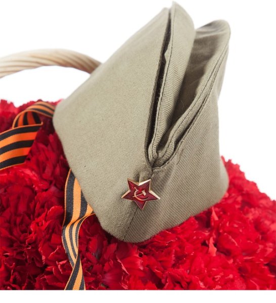 Пилотка с ленточкой