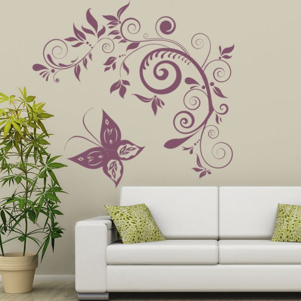 Наклейки на стену