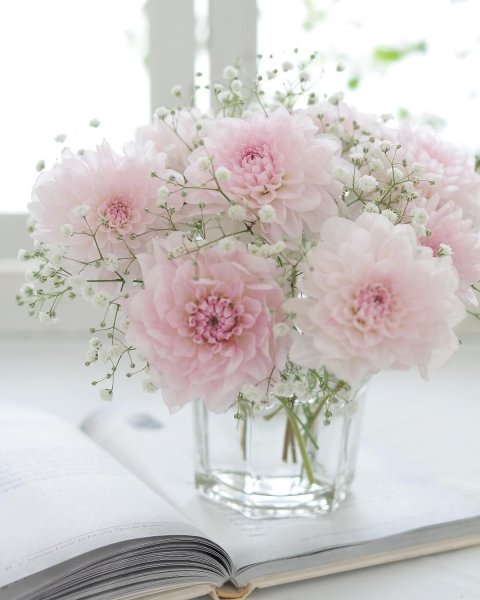 Цветы в пастельных тонах