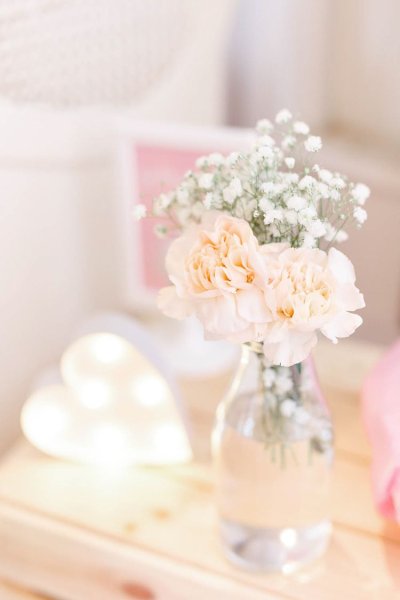 Цветочки в пастельных тонах