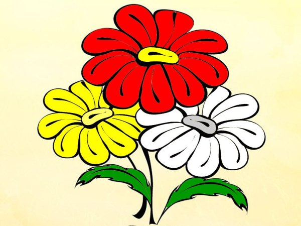 Веселый цветочек