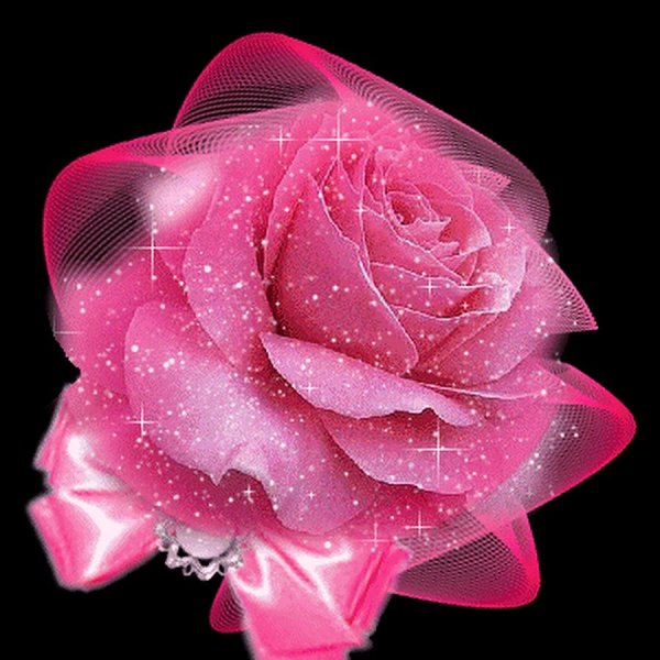 Блестящие цветы