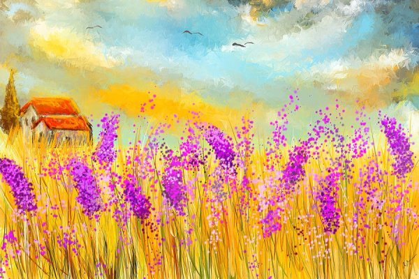 Пейзажи для рисования гуашью