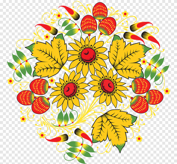 Хохломские узоры