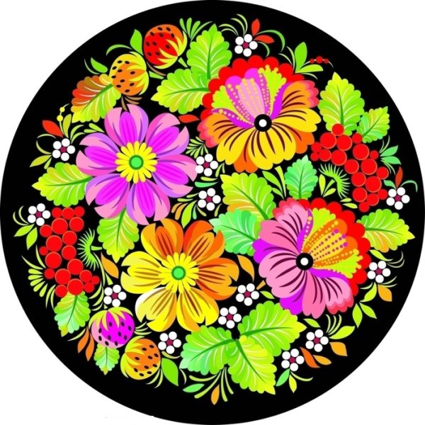 Хохлома Жостовская роспись Жостовская