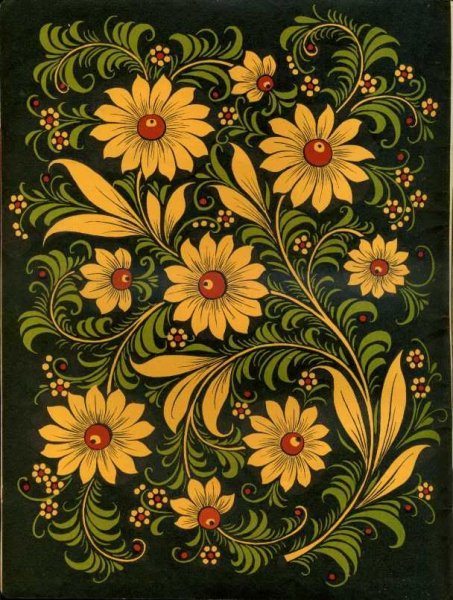 Хохломская роспись Хохломская роспись