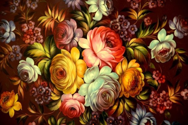 Жостовская Хохлома