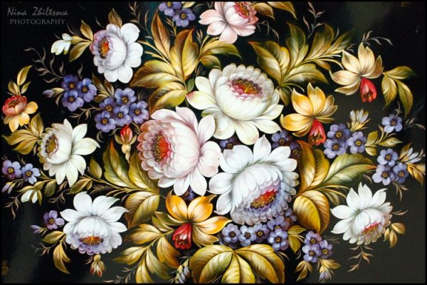 Картина Хохлома Жостово