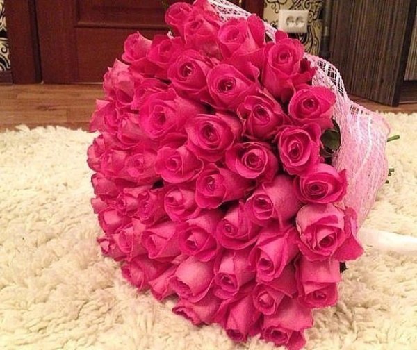 Букет роз домашние