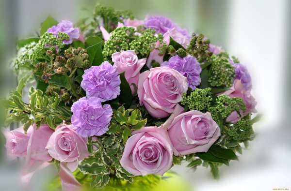 Самые красивые букеты с пожеланиями