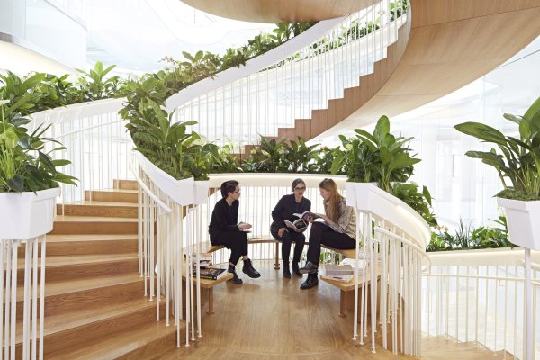 Каменная лестница в Екатерининском парке