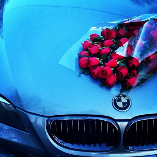 BMW e60 розы
