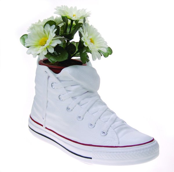 Кеды с цветами