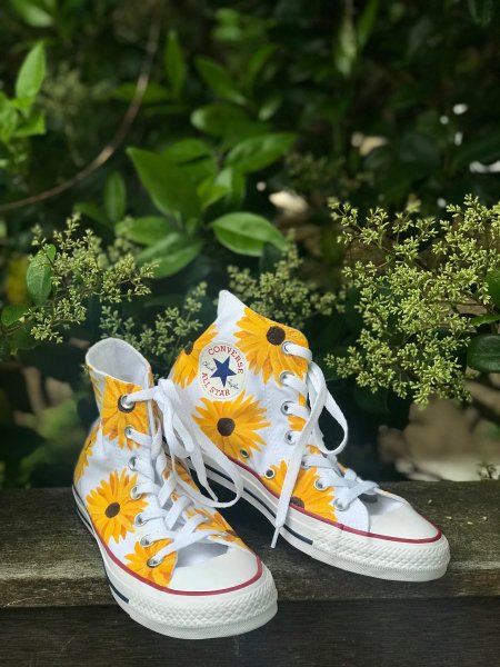 Разрисованные кеды