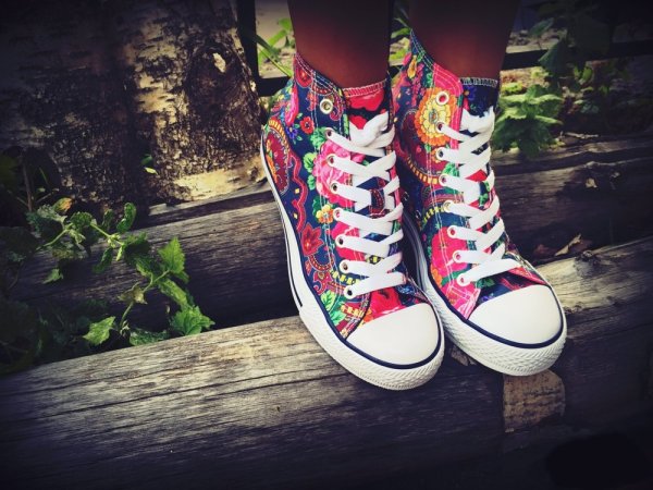 Красивые кеды