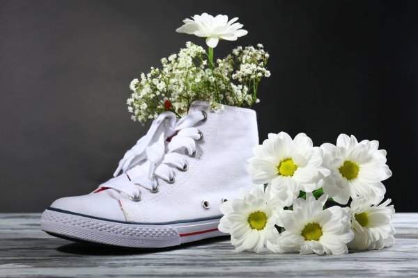 Расшитые кеды