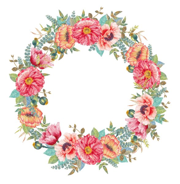 Цветочный венок