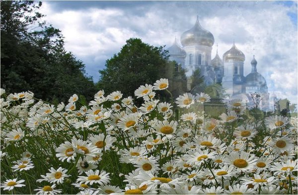 Аппликация ко Дню России