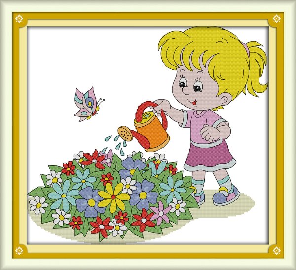 Рисунок Луга