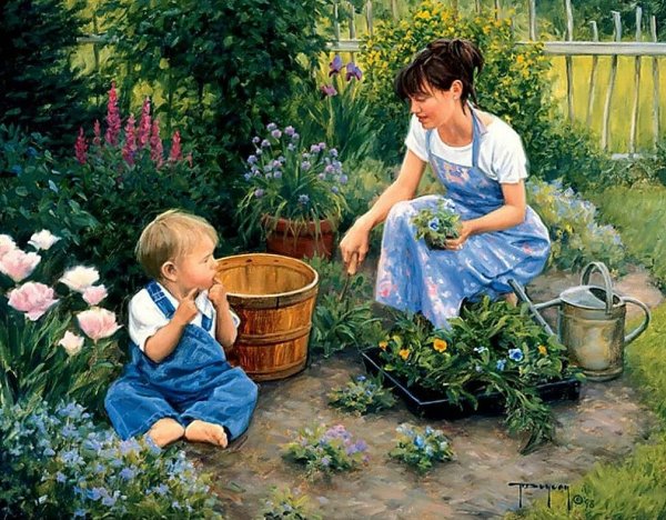 Летние иллюстрации для детей