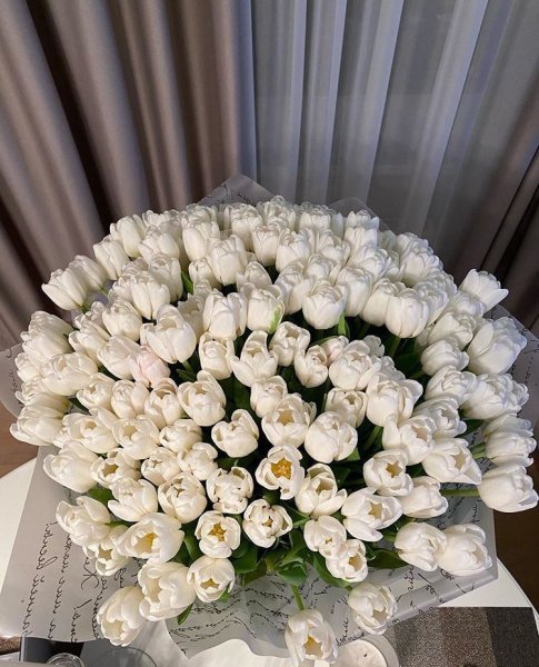 Букет белых цветов