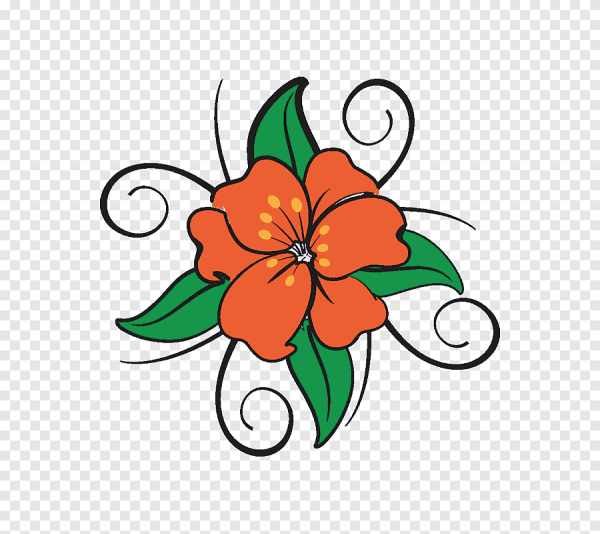 Векторный рисунок цветы