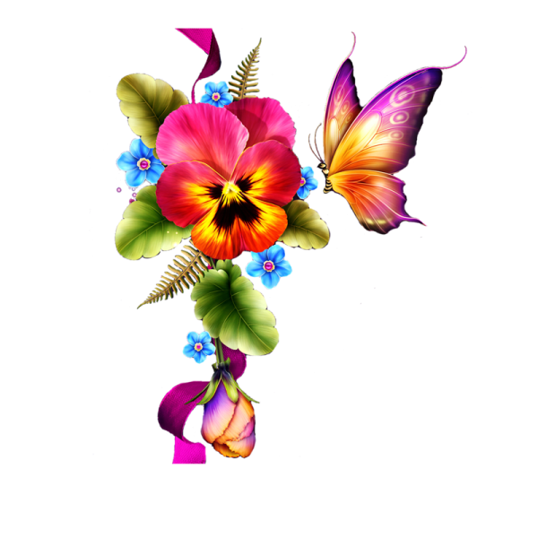 Цветочный клипарт от Barnali Bagchi