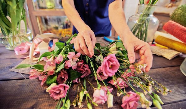 Флорист Ким Фишер