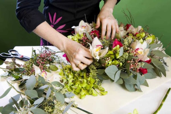 Фон для цветочного магазина