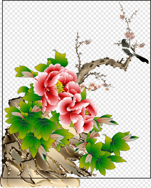 Китайские цветы