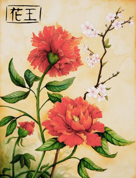 Пионы японские Хайго