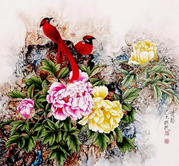 Jin Hongjun картины