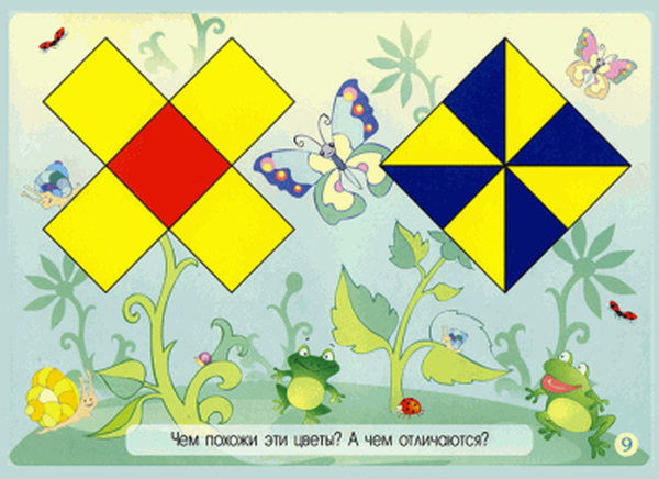 Сложи узор блоки Дьенеша